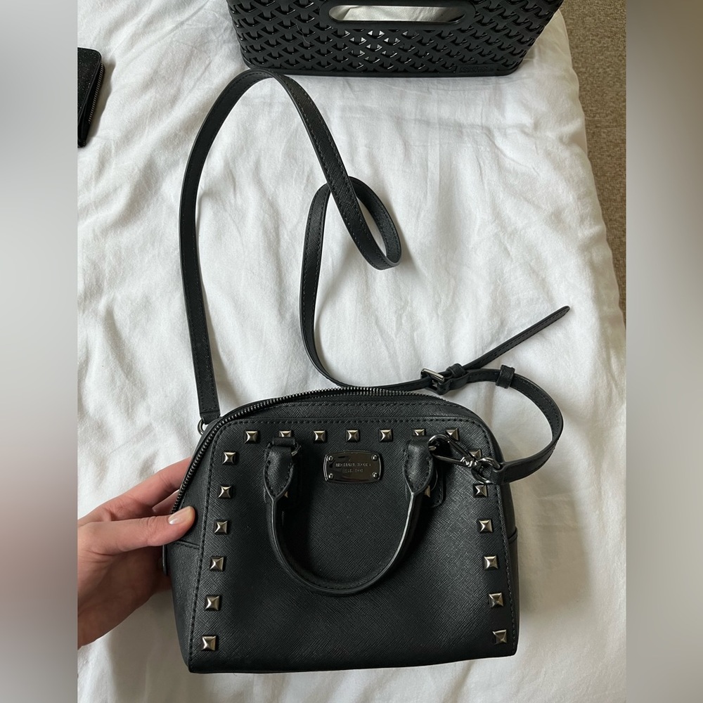 Michael kors crossbody with studs